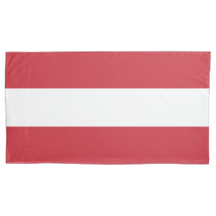 Housse D'oreillers Drapeau autrichien