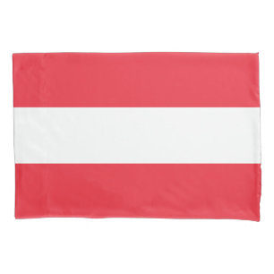 Housse D'oreillers Drapeau Autrichien Patriotique