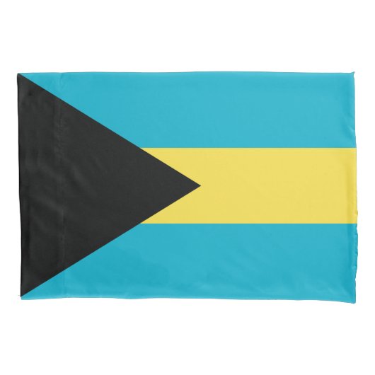 Housse D'oreillers Drapeau bahamien (devant)