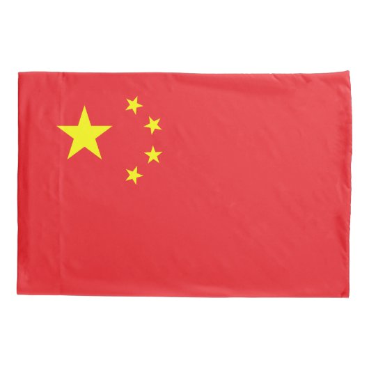 Housse D'oreillers Drapeau chinois (Dos)