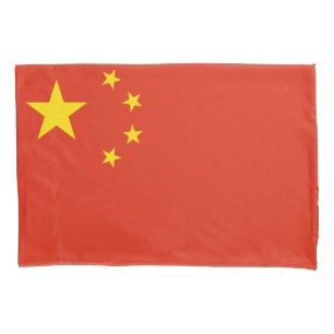 Housse D'oreillers Drapeau chinois (Chine)