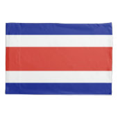 Housse D'oreillers Drapeau civil du Costa Rica (Dos)