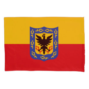 Housse D'oreillers Drapeau de Bogota, Colombie