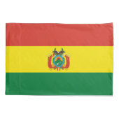 Housse D'oreillers Drapeau de Bolivie patriotique (Dos)