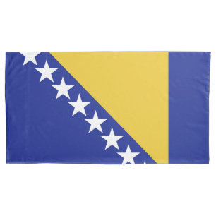 Housse D'oreillers Drapeau de Bosnie-Herzégovine