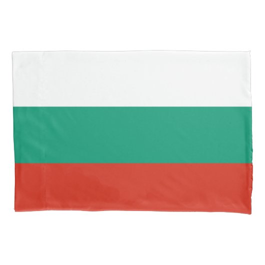 Housse D'oreillers Drapeau de Bulgarie (devant)