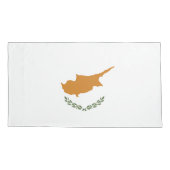 Housse D'oreillers Drapeau de Chypre (Dos)
