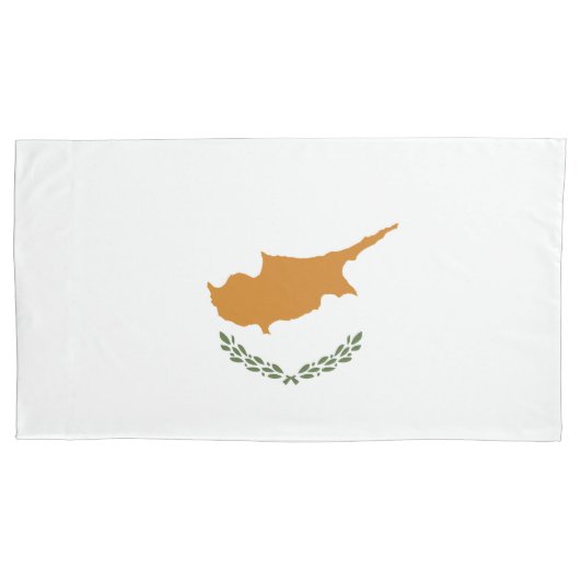 Housse D'oreillers Drapeau de Chypre (devant)