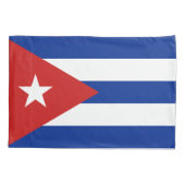 Housse D'oreillers Drapeau de Cuba (Dos)