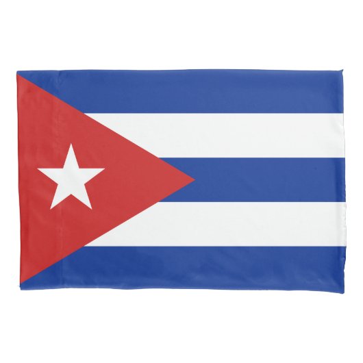 Housse D'oreillers Drapeau de Cuba (devant)