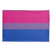 Housse D'oreillers Drapeau de fierté bisexuel (Dos-gauche)