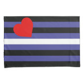 Housse D'oreillers Drapeau de fierté cuir (devant-Droit)