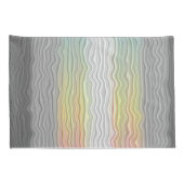 Housse D'oreillers Drapeau de fierté Demifluid Abstrait Groovy Boho T (Dos-Droit)