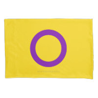 Drapeau de fierté intersexe de SlipperyJoe's fond