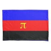 Housse D'oreillers Drapeau de fierté polyamoureuse (devant-gauche)