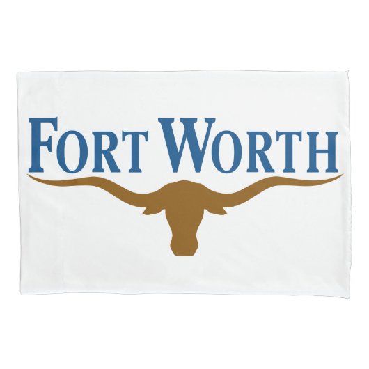 Housse D'oreillers Drapeau de Fort Worth (Texas) (devant)