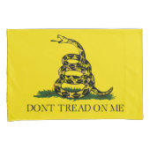 Housse D'oreillers Drapeau de gadsden (Ne pas me filer) (Drapeau de s (devant-Droit)