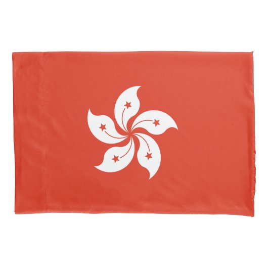 Housse D'oreillers Drapeau de Hong Kong (devant)