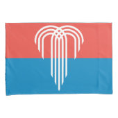 Housse D'oreillers Drapeau de Kansas City (Missouri) (devant-Droit)