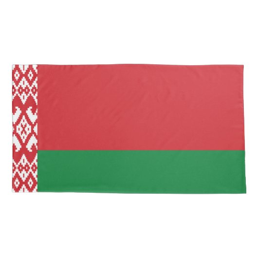 Housse D'oreillers drapeau de la Biélorussie (Dos)