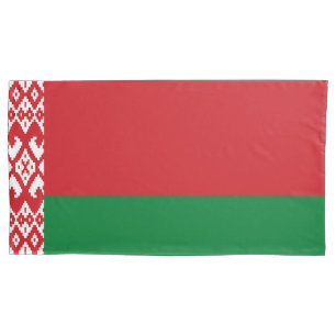 Housse D'oreillers drapeau de la Biélorussie