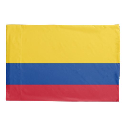 Housse D'oreillers Drapeau de la Colombie (Dos)