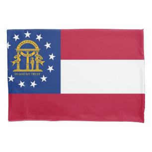 Housse D'oreillers Drapeau de la Géorgie