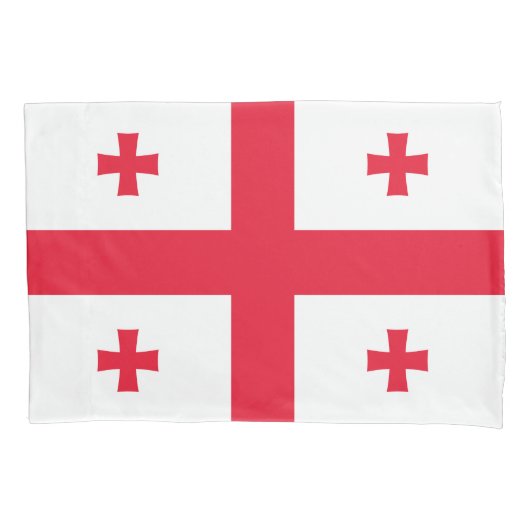 Housse D'oreillers Drapeau de la Géorgie (devant)