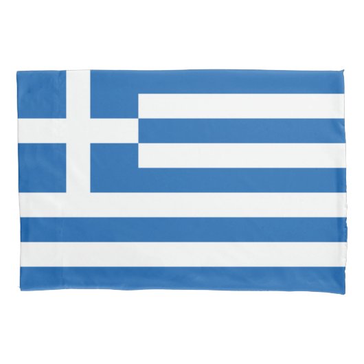 Housse D'oreillers Drapeau de la Grèce (devant)