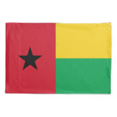 Housse D'oreillers Drapeau de la Guinée Bissau (Dos)
