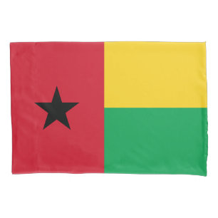 Housse D'oreillers Drapeau de la Guinée-Bissau