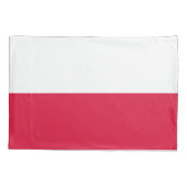 Housse D'oreillers Drapeau de la Pologne (Dos)