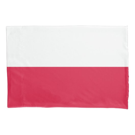 Housse D'oreillers Drapeau de la Pologne (devant)