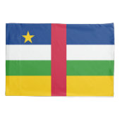 Housse D'oreillers Drapeau de la République centrafricaine (Dos)