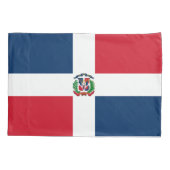 Housse D'oreillers Drapeau de la République Dominicaine (Dos)