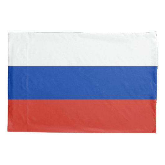 Housse D'oreillers Drapeau de la Russie (Dos)