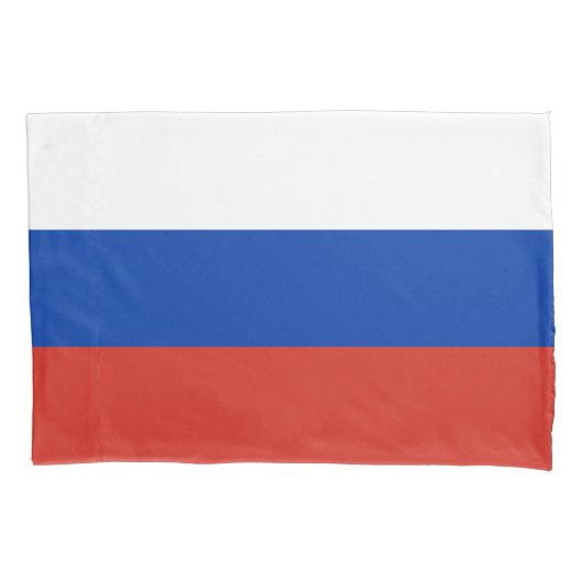 Housse D'oreillers Drapeau de la Russie (devant)
