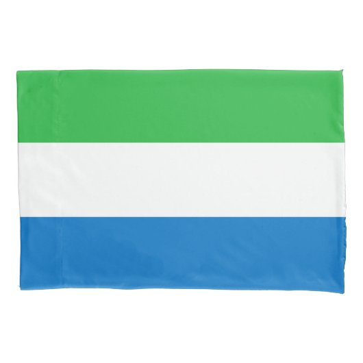 Housse D'oreillers Drapeau de la Sierra Leone (devant)