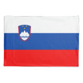 Housse D'oreillers Drapeau de la Slovénie (Dos)