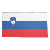 Housse D'oreillers Drapeau de la Slovénie (Dos)