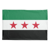 Housse D'oreillers Drapeau de la Syrie (Dos)