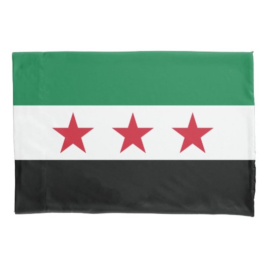 Housse D'oreillers Drapeau de la Syrie (devant)