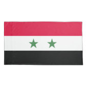 Housse D'oreillers Drapeau de la Syrie (Dos)