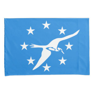 Housse D'oreillers Drapeau de la ville de Corpus Christi (Texas)