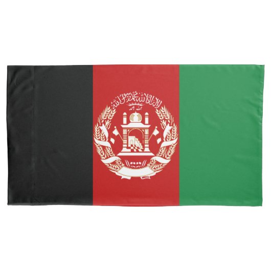 Housse D'oreillers Drapeau de l'Afghanistan (devant)