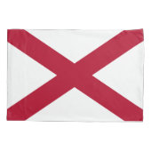 Housse D'oreillers Drapeau de l'Alabama (Dos)