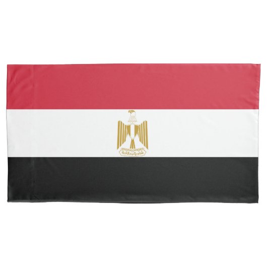 Housse D'oreillers Drapeau de l'Égypte (devant)