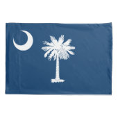 Housse D'oreillers Drapeau de l'État de Caroline du Sud (Dos)
