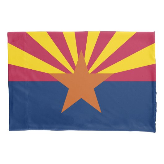 Housse D'oreillers Drapeau de l'État de l'Arizona (devant)
