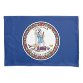 Housse D'oreillers Drapeau de l'État de Virginie (devant)